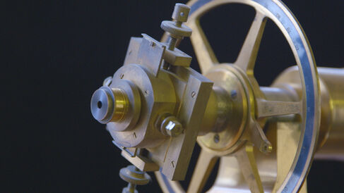 Close up of transit eyepiece