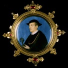 Detail from the portrait of Nicholas Kratzer, showing the incorrectly drawn armillary sphere