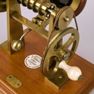 Detail of automatic phonograph