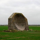 World war one concrete acoustic mirror.