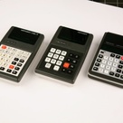 The Decimo Vatman I, V.Sc. II, and Extra S electronic calculators