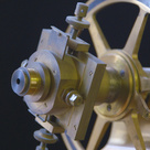 Close up of transit eyepiece