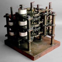 Portion of the Babbage Difference Engine