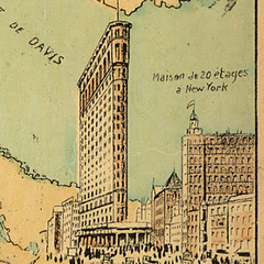 The Flatiron building in New York City