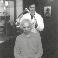 Jim being measured in 1900: The New Age