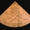 Boxwood sector showing a representation of the heavens