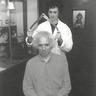 Jim being measured in 1900: The New Age