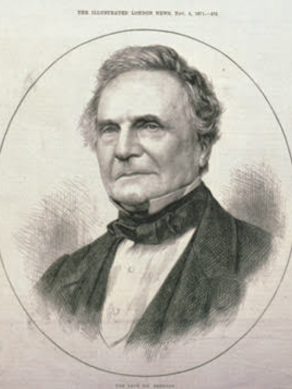 Portrait of Charles Babbage