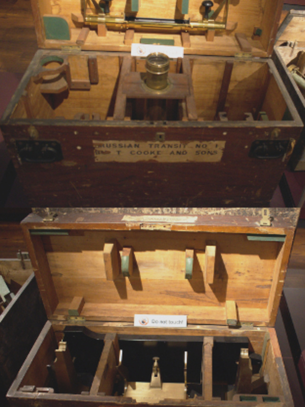 ‘Russian’-style portable transit instrument, by Thomas Cooke & Sons,