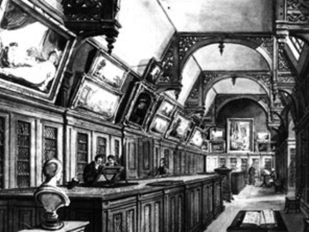 The Perse Hall housing the Fitzwilliam Museum Collection