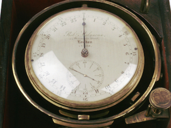 2-day marine chronometer, by Robert Molyneux, London, 1828 