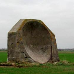 World war one concrete acoustic mirror.