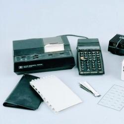 Hewlett-Packard HP-41CV, 1990 (orig. 1979), with add-ons (Wh.5839).