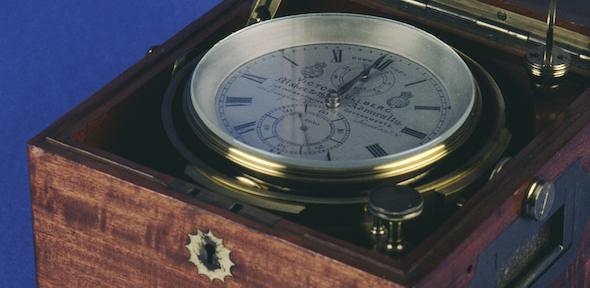 Chronometer, in gimbal and fitted box
