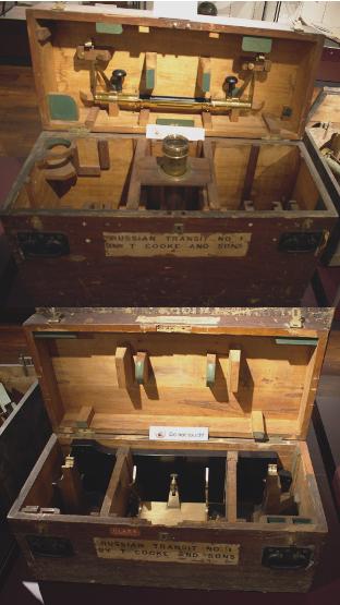 ‘Russian’-style portable transit instrument, by Thomas Cooke & Sons,