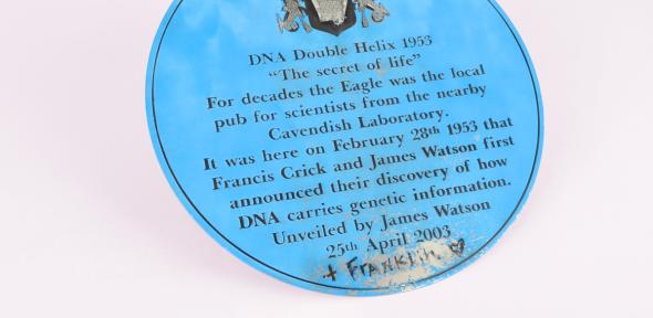 Rosalind Franklin Plaque