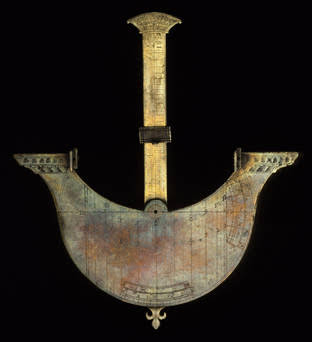 English ship-shaped sundial