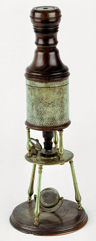 Culpeper-type microscope