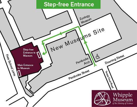 Route to Step-Free Entrance